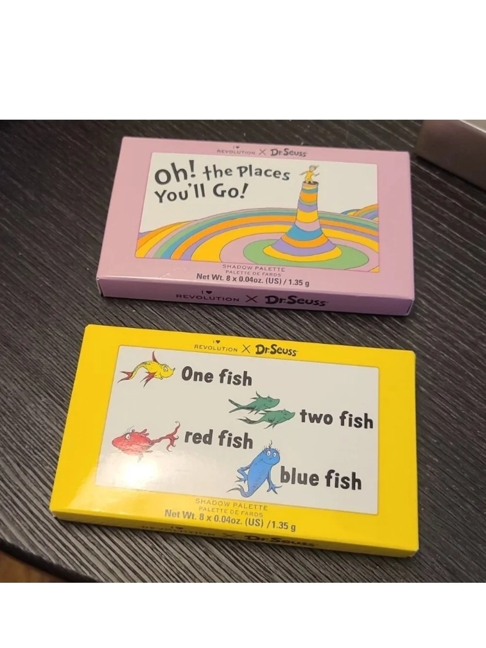 I Heart Revolution Dr. Seuss Makeup Eye Palettes Collection Set Of 2